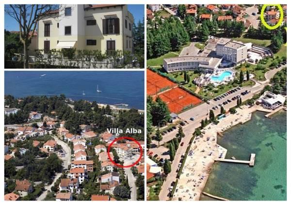 Apartments Villa Alba II Пореч Екстер'єр фото